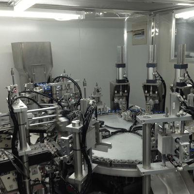 İyi bir fiyat. High Speed Medical Product Assembly Machine for IV Soft Bag Caps and Ports Welding with 2500-8000pph and 98% Operation Rate çevrimiçi