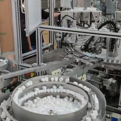 İyi bir fiyat. %99 Memnuniyet Oranına Sahip, PLC Kontrollü ve Fotoelektrik Sensör Algılamalı Kurutucu Kapağı Montaj Makinesi, Otomatik Üretim Hatları İçin çevrimiçi