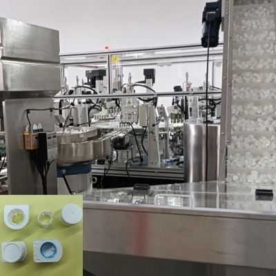 10-cavity automated milk cap helicap assembly machine, stable operation, accurate positioning