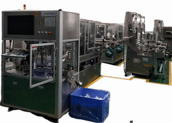 İyi bir fiyat. 60Hz Gel Kapağı Doldurma Makinesi PLC Kontrolü Kurutma Kapaklarının Otomatik Montajı çevrimiçi
