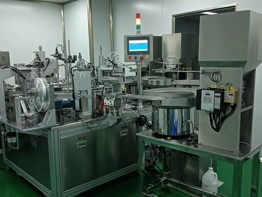 İyi bir fiyat. Iodophor Kapı Infüzyon Bağlantısı için Otomatik Tıbbi Ürün Montaj Makinesi çevrimiçi