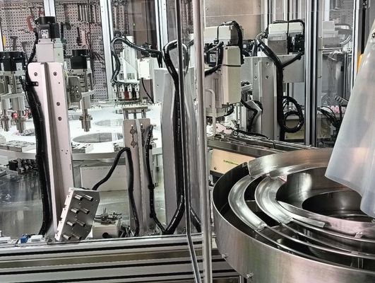 İyi bir fiyat. Otomatik algılama fonksiyonu Kapağı Montaj Makinesi Özel çevrimiçi