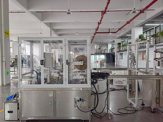 İyi bir fiyat. 220V Kap kaplama makinesi PLC kontrolü paslanmaz çelikten yapılmış Servo mekanizması Sabit performans çevrimiçi
