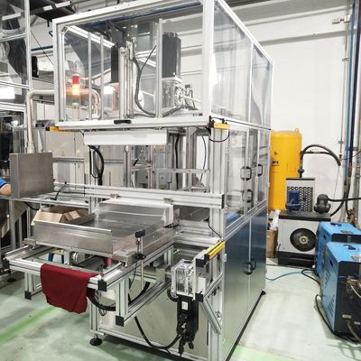 İyi bir fiyat. Yüksek Kapasiteli Stainless Çelikten Yapılmış Şişe Torbalama Makinesi Sabit Performans çevrimiçi