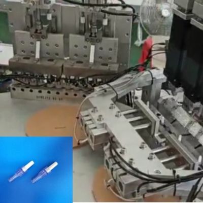 İyi bir fiyat. Tıbbi ürün montaj makinesi ile enfuzyon iğnesiz konektörler için özelleştirilebilir döner masa veya döngü hattı üretimi çevrimiçi