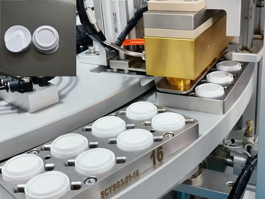 İyi bir fiyat. Sabit Çalışma Hızı Ve Yüksek Montaj Doğruluğu Kurutma Kapak Silika Gel Doldurma Sıfırlama Kapak Montaj Makinesi Servo Motor ve PLC Kontrol Kapak Doldurma Makinesi çevrimiçi
