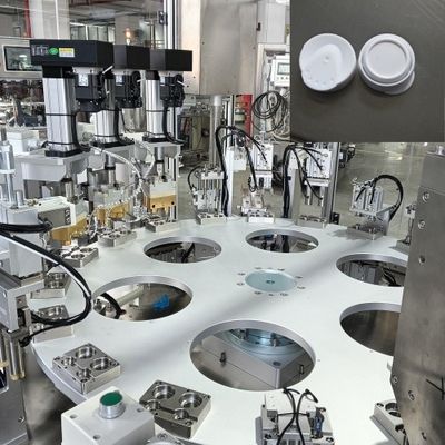 %99 Memnuniyet Oranına Sahip, PLC Kontrollü ve Fotoelektrik Sensör Algılamalı Kurutucu Kapağı Montaj Makinesi