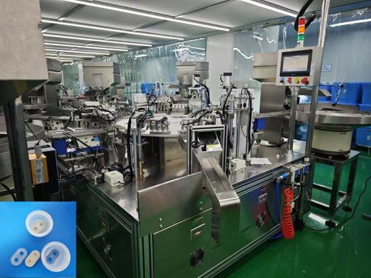 İyi bir fiyat. Yüksek hassasiyetli plastik IV infüzyon torbaları ve şişeler için Euro Cap Montaj Makinesi çevrimiçi