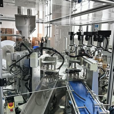 Yüksek dolgu hassasiyeti ve istikrarlı performansla standart olmayan otomatik nem geçirmez kapağı doldurma makinesi