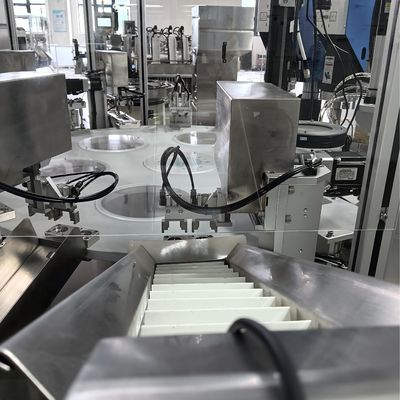 4000pcs/h Standart olmayan Otomasyon Ultrasonik kaynak makinesi PLC Kontrol Uzaktan kumanda