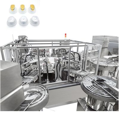 Alüminyum folyo kapaklarının montaj makinesi ve mükemmel kaynak özelliği için otomatik enfuzyon alüminyum folyo kapakları IV farklı ürün özellikleri ve üretim gereksinimleri ile şişe kapakları