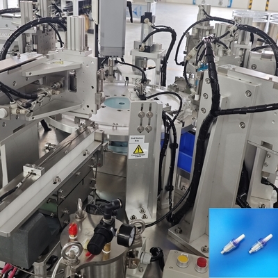 Profesyonel Satış Sonrası Servis Ekibi Tıbbi Ürün Montaj Makinesi İnfüzyon İğnesiz Bağlantı için