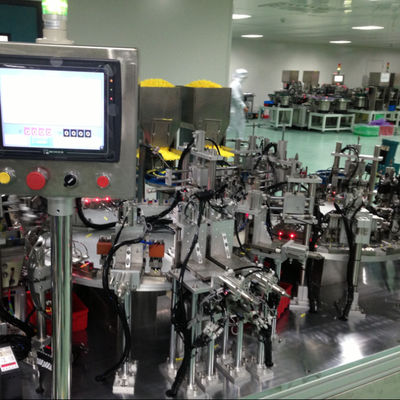 İyi bir fiyat. Yarı Otomatik Güvenlik Lançeti Üretim hattı 220V % 96 İşleme Hızı çevrimiçi