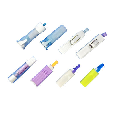 Otomatik Güvenlik Lancet Üretim Lini PLC Kontrolü ve Dokunmatik Ekran İşlemi ile % 99 Kalifiye Kan Toplama İğnesi Montajı